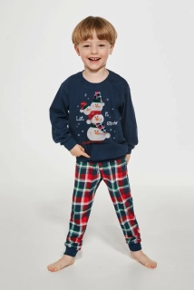 Chlapecké pyžamo Cornette Kids Snowman 2 593/154 velikost 122/128