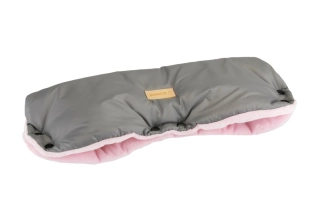Bomimi rukávník Flapi Premium Grey-Pink