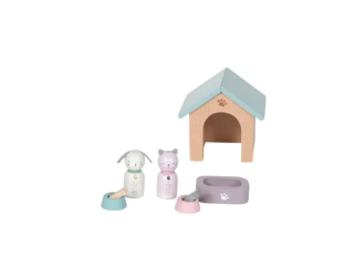 Little Dutch Set do domečku dřevěný Pejsek a kočička