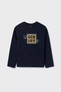 Chlapecké modré triko dlouhý rukáv Mayoral 842-18