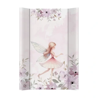 CEBA BABY Podložka přebalovací 2-hranná s pevnou deskou (50x70) Basic Meadow Fairy