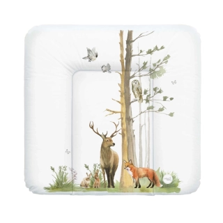 CEBA Podložka přebalovací na komodu měkká (75x72) Basic Woodland