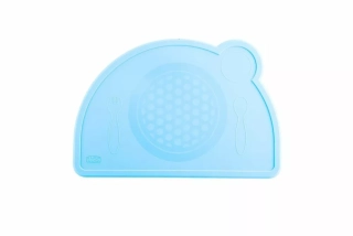 CHICCO Prostírání silikonové modrozelené 18m+