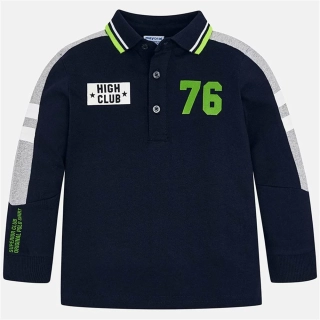 Chlapecké triko polo dlouhý rukáv Mayoral 4114-11