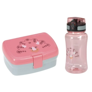 Svačinový set Lässig Lunch Set About Friends dino rose