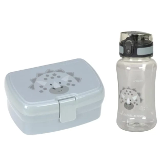 Svačinový set Lässig Lunch Set About Friends dino green