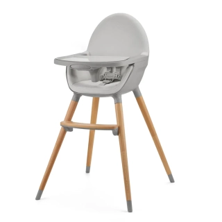 KINDERKRAFT Židlička jídelní FINI2 Grey