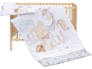 Povlečení do postýlky 2dílné - Scarlett Subra  - 135 x 100 cm