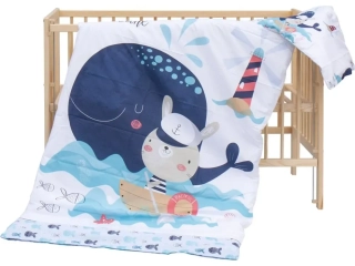 Povlečení do postýlky 2dílné - Scarlett Panu  - 135 x 100 cm