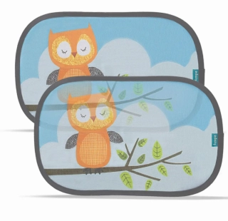Sluneční clona do auta zvířátka Owl ZOPA