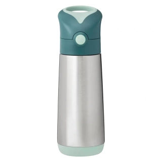 b.box Termoska na pití s brčkem 500 ml  Emerald/Forest