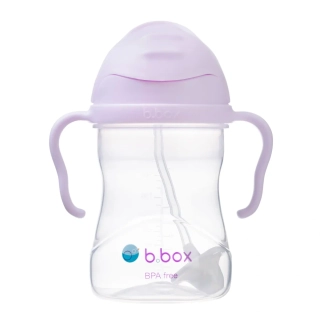 b.box Hrneček s brčkem 240ml GELATO ostružinový