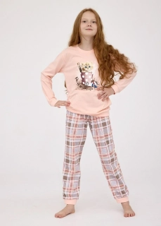 Dívčí pyžamo Cornette Young Paint 592/178