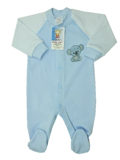 Overal na spaní modr pásky Koala Autex Baby