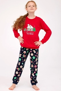 Dívčí pyžamo Cornette Young Home 592/175 velikost 134/140