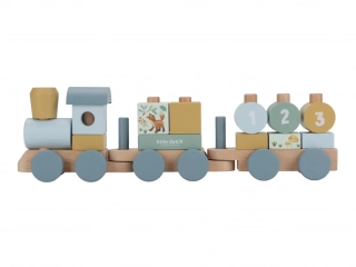 Little Dutch Vláček dřevěný Forest Friends