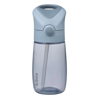 b.box Láhev na pití s brčkem Junior 380 ml - Chill /Out