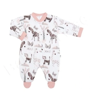 Overal bavlna Safari Baby Service růžový