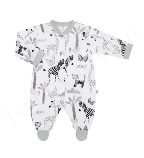 Overal bavlna Safari Baby Service šedý