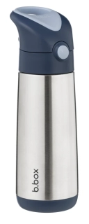b.box Termoska na pití s brčkem 500 ml Midnight