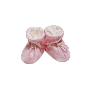 Kojenecké capáčky Vlnky růžové Baby Service