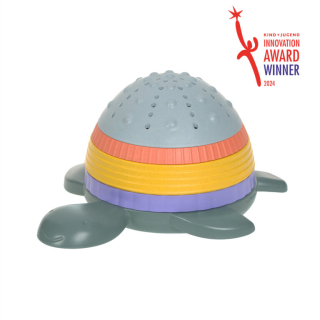 Lässig Stohovací hračka Turtle - Green