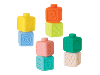 Infantino Kostky Squeeze & Stack 8 ks