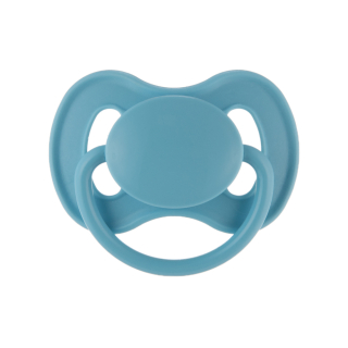 Canpol babies Dudlík 6-18m kaučukový třešinka 1ks NUDE modrý 