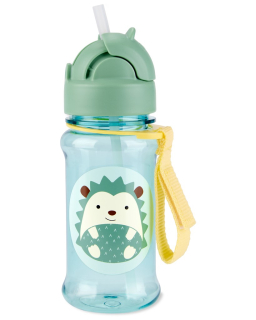 SKIP HOP Zoo tritan Láhev s brčkem 355ml Ježek 12m+