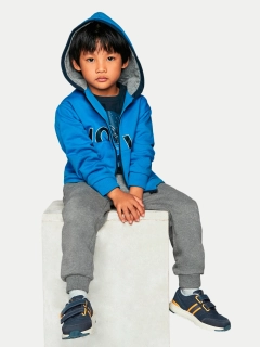 Chlapecká 3dílná tepláková souprava Mayoral 907-31 Modrošedá