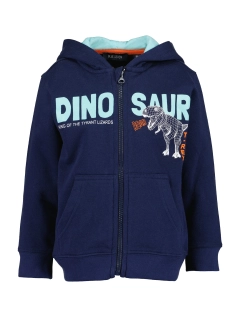 Mikina  Dinosaur Blue Seven 864704 tmavě modrá