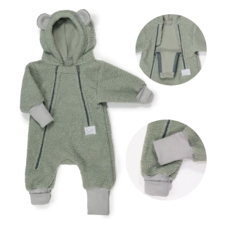 ESITO Rostoucí zimní kombinéza Teddy fleece double Olive