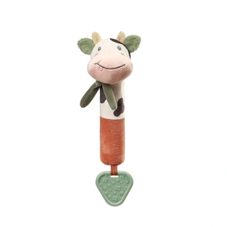 BABYONO Pískací hračka Kravička Bingo