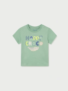 Chlapecké triko krátký rukáv Happy Croco Mayoral 1017-81 zelené