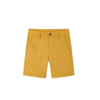 Chlapecké Chino plátěnné kraťasy Mayoral 202-55 Okrové