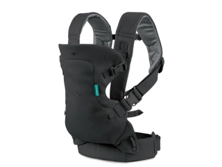 Infantino Nosítko Flip Advanced 4V1 Light & Airy Convertible Dark Grey