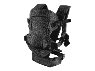 Infantino Nosítko Flip Advanced 4V1 Light & Airy Convertible Leopard Black