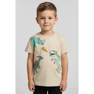 Chlapecké tričko krátký rukáv Blue Seven 802430 Dinosauři