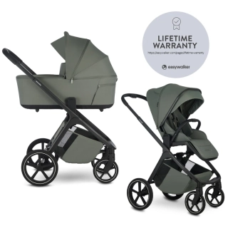 EASYWALKER Kočárek kombinovaný Zoey Go Mineral Green