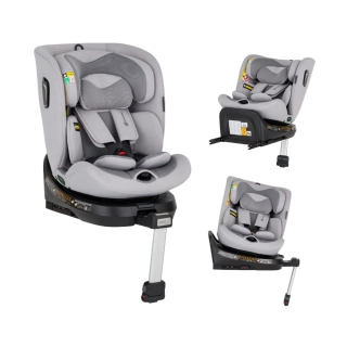PETITE&MARS Autosedačka Twistguard Pro i-Size gentle Grey Air Air 40-150 cm(0-36 kg)