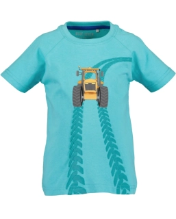 Chlapecké tričko krátký rukáv Traktor Blue Seven 802424 Tyrkysově modré