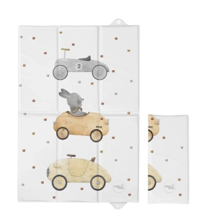 CEBA Podložka přebalovací cestovní (40x60) Basic Bunny Driver