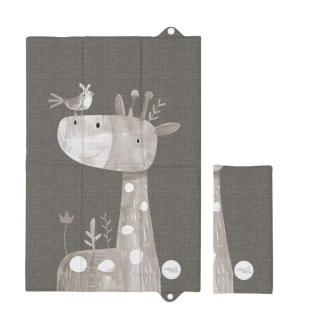 CEBA Podložka přebalovací cestovní (40x60) Basic Friendly Giraffe