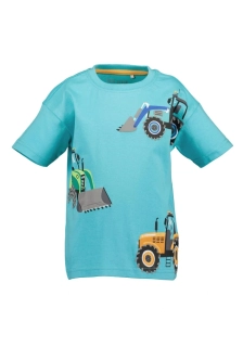 Chlapecké tričko krátký rukáv Traktory Blue Seven 802421 Tyrkysové