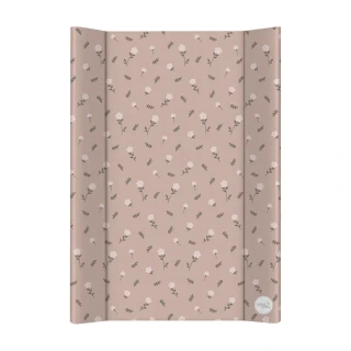 CEBA BABY Podložka přebalovací 2-hranná s pevnou deskou (50x70) Basic Petite Blossoms