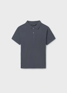 Chlapecké triko polo krátký rukáv Mayoral 890-71 grafitové