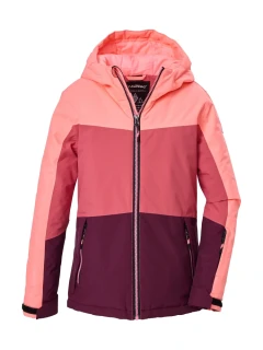 Dívčí zimní lyžařská bunda Killtec 44796-00444 light pink