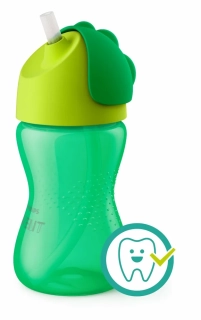 Hrneček s ohebným brčkem 300 ml Bendy chlapec Philips AVENT