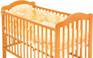 Povlečení do postýlky 3dílné - Scarlett Mráček béžová 120x90cm