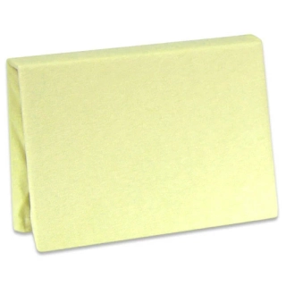 Nepropustné prostěradlo Zdravý sen froté žluté